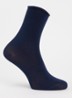 Sokken in katoenblend  - Royalblauw