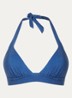 Donia halter bikinitop - Kobaltblauw