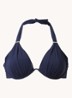 Fabia halter bikinitop met beugel - Donkerblauw
