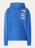 Pre Game oversized hoodie met logo - Blauw