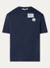 The Brando T-shirt met logo - Donkerblauw