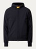 Abner softshell jack met capuchon en ritszakken - Zwart