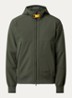 Abner softshell jack met capuchon en ritszakken - Groen