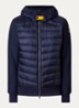 Buck jack met donsvulling en steekzakken - Donkerblauw