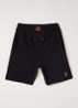 Cairo straight fit korte joggingbroek met logo - Zwart