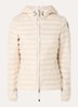 Genie puffer jack met donsvulling - Wit