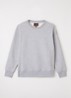 K2 sweater met ronde hals - Grijsmele