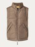 Kobuk bodywarmer met donsvulling - Bronsgroen