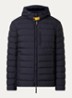 Last Minute gewatteerd jack met donsvulling en capuchon - Donkerblauw