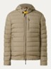 Last Minute gewatteerd jack met donsvulling en capuchon - Beige