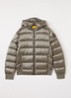 Pharrel puffer jack met donsvulling - Khaki