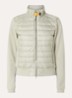 Rosy sweatvest met gewatteerd voorpand - Lindegroen
