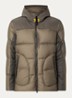 Sento puffer jack met capuchon - Olijfgroen