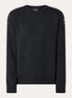 Sweater met logo - Zwart