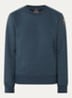 Sweater met logo - Indigo