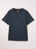 T-shirt met logo - Donkerblauw