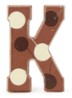 Chocoladeletter Melk gevlekt 190 gram - A t/m Z - K
