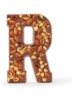 Chocoladeletter Melk met noten 185 gram - A t/m Z - R