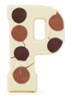 Chocoladeletter Wit gevlekt 190 gram - A t/m Z - P