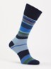 Ozzy sokken met streepprint - Donkerblauw