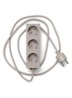 Power Bar stekkerdoos 2 meter - Beige