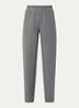 Attilia high waist wide fit broek met persplooi - Grijsmele
