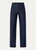 Ragtime high waist wide leg jeans met stretch - Indigo