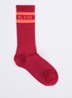 Sport sokken in katoenblend met logo - Rood