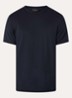Zole T-shirt met in zijdeblend - Donkerblauw