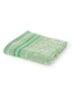 Jasmin Jacquard badhanddoek van katoen - 500 gr/m2 - 55 x 100 cm - Groen
