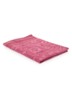 Jasmin Jacquard badlaken 140 x 70 cm - Donkerroze