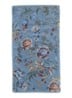 Secret Garden handdoek van terry katoen - 400 gr/m2 - 55 x 100 cm - Blauw