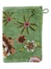 Secret Garden washand van terry katoen - 400 gr/m2 -16 x 22 cm - Groen