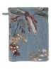 Secret Garden washand van terry katoen - 400 gr/m2 -16 x 22 cm - Blauw