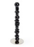Beads kandelaar small 34 cm - Zwart