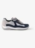 America's Cup Original sneaker met leren details - Donkerblauw