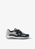 America's Cup Original sneaker met leren details - Donkerblauw
