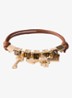 Armband van leer - Bruin