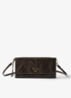 Crossbodytas van kalfsleer - Groen