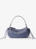 Desiree Small schoudertas van kalfsleer - Blauw