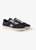 Downtown Re-Nylon sneaker met suède details - Donkerblauw