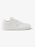 Downtown sneaker van leer met logo - Wit