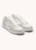 Downtown sneaker van leer - Lichtgrijs