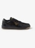 Downtown sneaker van leer - Zwart