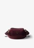 Explore Re-Nylon Small schoudertas met leren details - Donkerrood