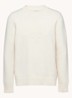 Fijngebreide pullover in kasjmierblend - Creme