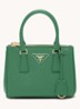 Galleria handtas van kalfsleer - Groen