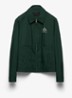 Jack met logo en steekzakken - Groen