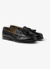 Loafer van leer  - Zwart