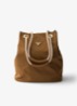 Mariner Re-Nylon Large schoudertas met logo - Camel
